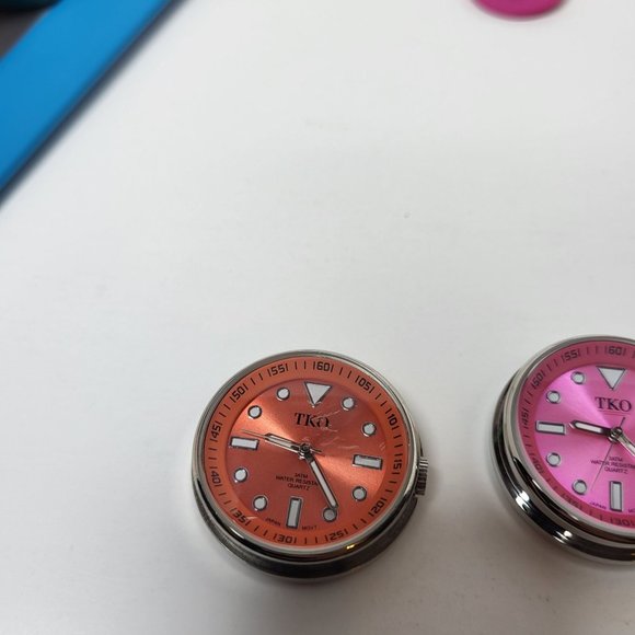 Lot of‎ 2 TKO ORLOGI Slappers Watch with 4 Rubber Bands Working Colorful - Picture 10 of 16